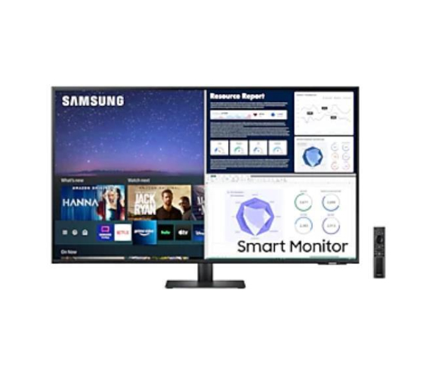 Samsung Smart Monitor S43AM700UUX 4K - 670617 - zdjęcie 2